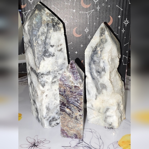 Sphalerite Tower Set of 3 - Picture 5 of 6